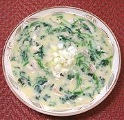 Bowl of Frog Leg & Watercress Soup