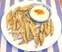 Deep fried smelts