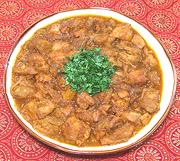 Dish of Anglo-Indian Country Captain