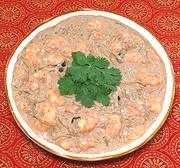 Dish of Shrimp Masala