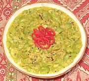 Dish of Luffa Gourd