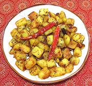 Dish of Fried Potatoes