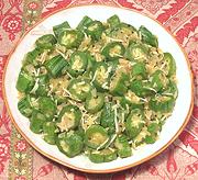 Dish of Snake Gourd with Coconut