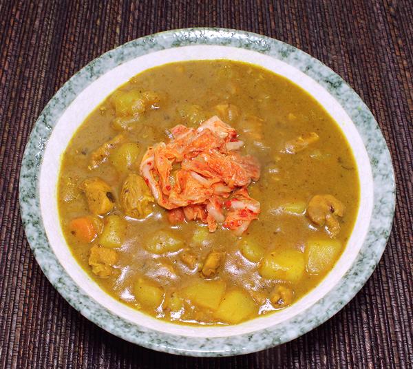 Dish of Korean Curry