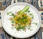 Bowl of Fava Dill Dip