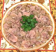 Bowl of Lamb Tongue Salad