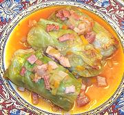 Dish of Stuffed Cabbages