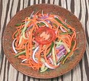 Dish of South African Carrot Salad