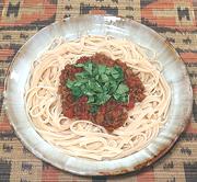 Dish of Pasta with Suugo Suqaar