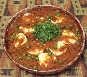 Dish of Zanzabar Egg Curry