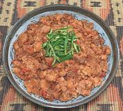 Dish of Beef Firfir Stew