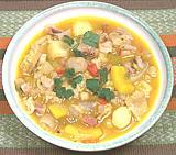 Bowl of Puerto Rican Mondongo Soup