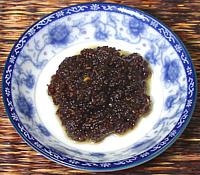 Small Dish of Chili-Tamarind Paste