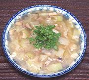 Bowl of Pork & Opo Gourd Soup