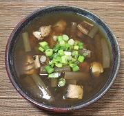 Bowl of Water Lily Stem Sour Soup