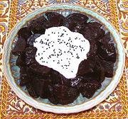 Bowl of Beet Yogurt Salad