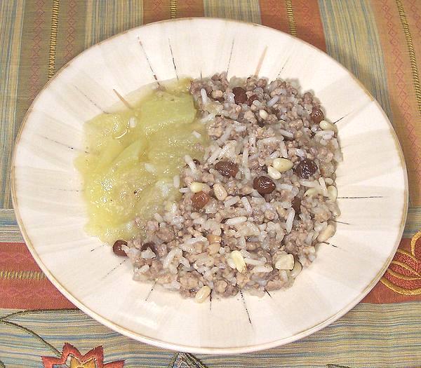 Melon Dolma as Served