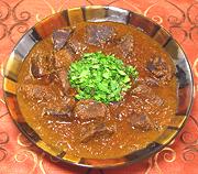 Dish of Beef in Horseradish Sauce