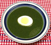 Bowl of Swedish Nettle Soup