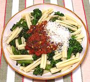 Dish of Pasta with Broccoli