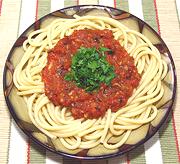 Pasta with Marinara Sauce