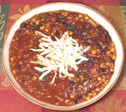 Bowl of Bon's Tortilla Chili