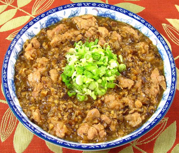 Dish of Sweetbreads in Mushroom Sauce