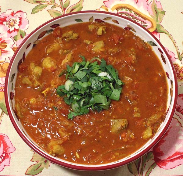 Dish of Chicken Phaal