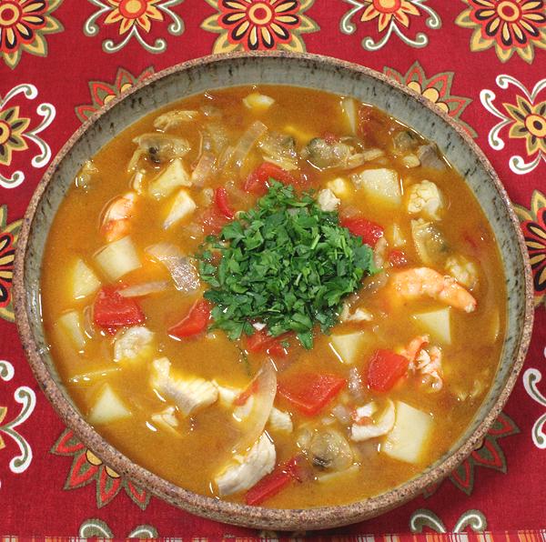 Bowl of Fish & Shellfish Stew