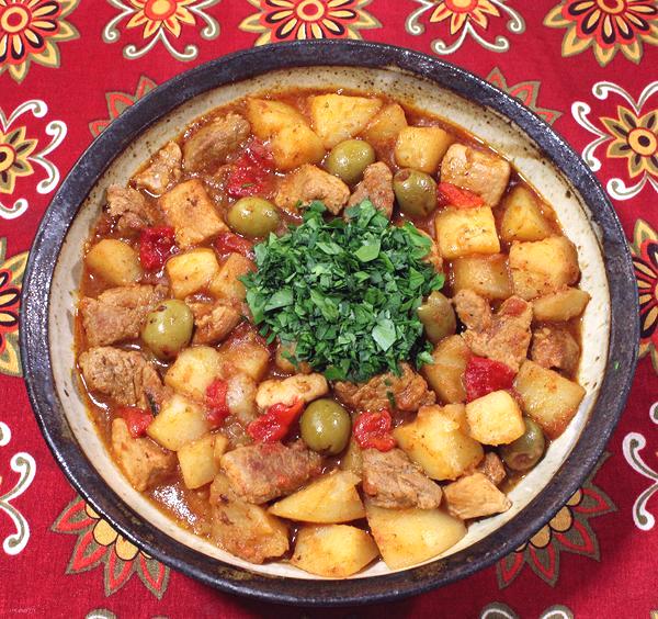 Bowl of Spanish Pork Stew