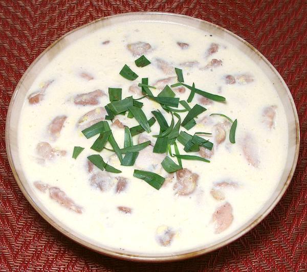 Dish of Chicken Chaudfroid